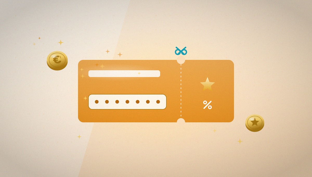 Casino Bonus Code in ein Eingabefeld eintippen